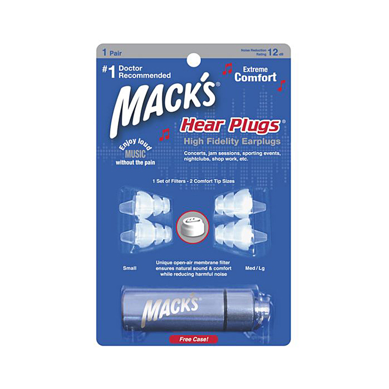 [★드럼채널★] Macks Hearplug High Fidelity Earplug/이어플러그/차음/귀마개